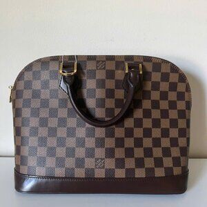 LOUIS VUITTON Damier Ebene Alma PM